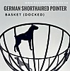 German Shorthaired Pointer (Docked) Hanging Basket